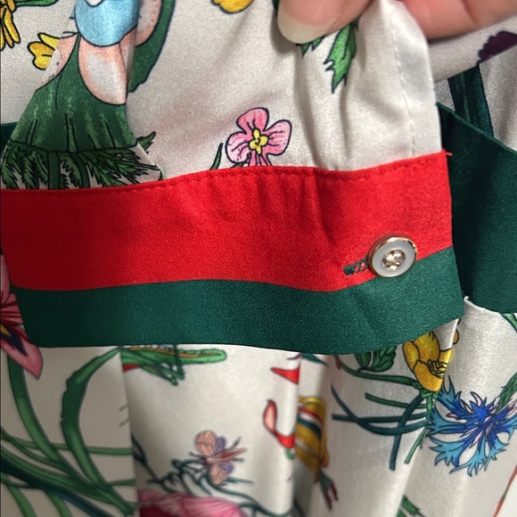 Vibrant Inspired Floral Long Sleeve Dress - Picture 4 of 6